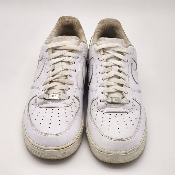 Nike Air Force 1 Low AF1 Triple White Men's Size 11.5 - Picture 2 of 7